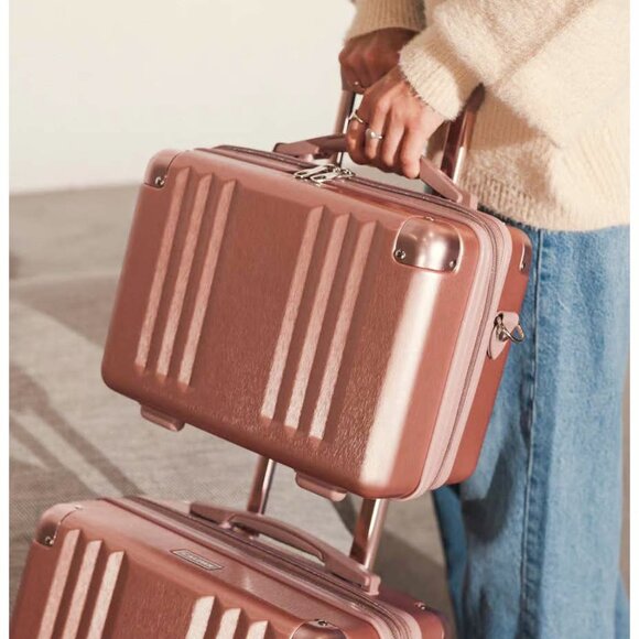 Calpak Ambeur Vanity Case in Rose Gold - Picture 1 of 13